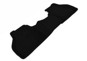 BMW X4 Floor Mats - Rear - 3D MAXpider - Kagu Series - Black - `11-`18